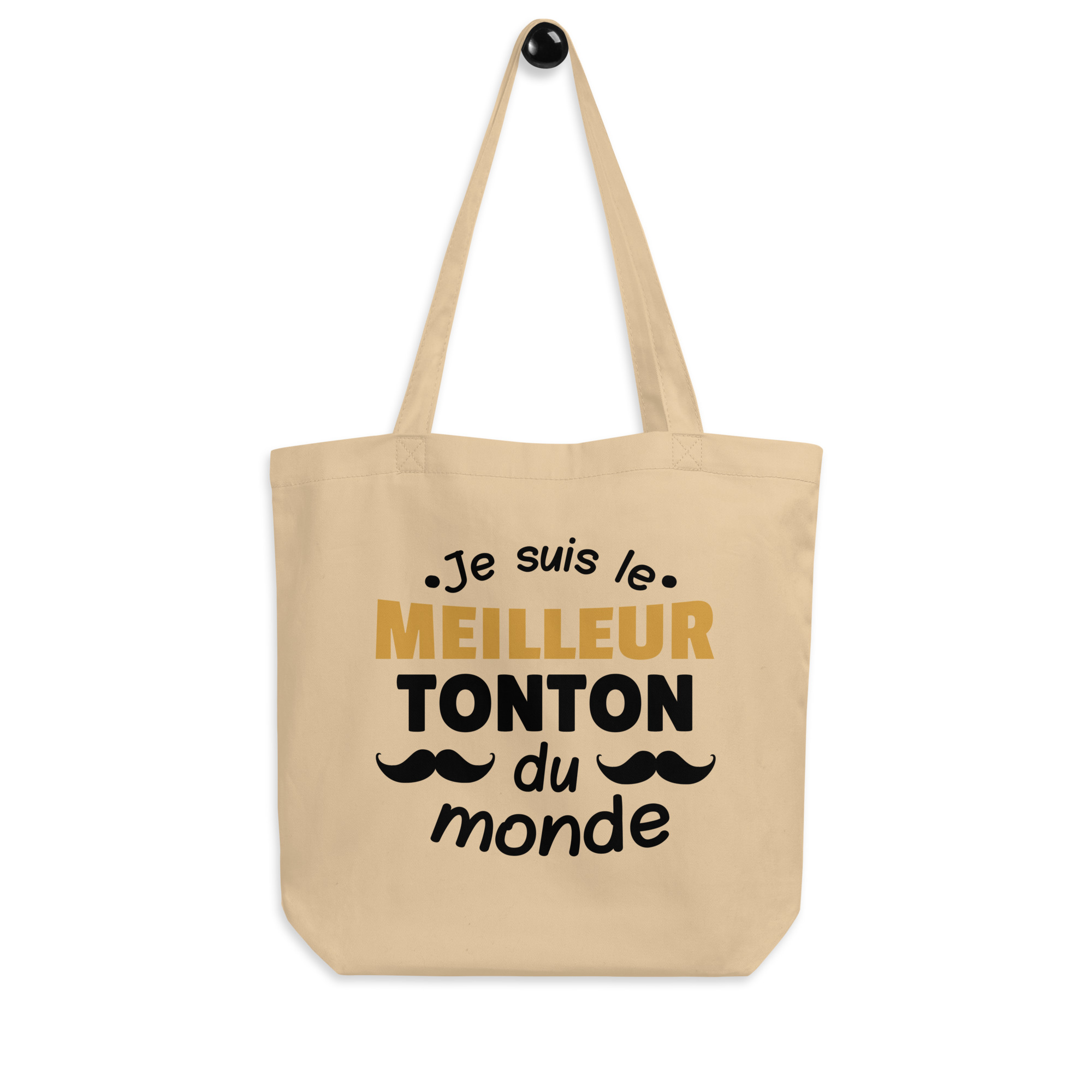 Tote Bag Bio Je suis le meilleur tonton du monde