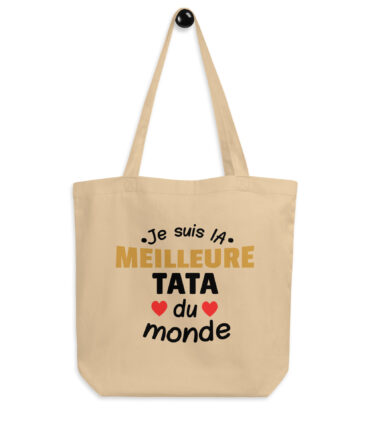 Tote Bag Bio Je suis la meilleure tata du monde