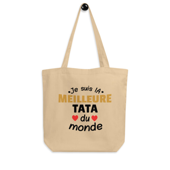 Tote Bag Bio Je suis la meilleure tata du monde
