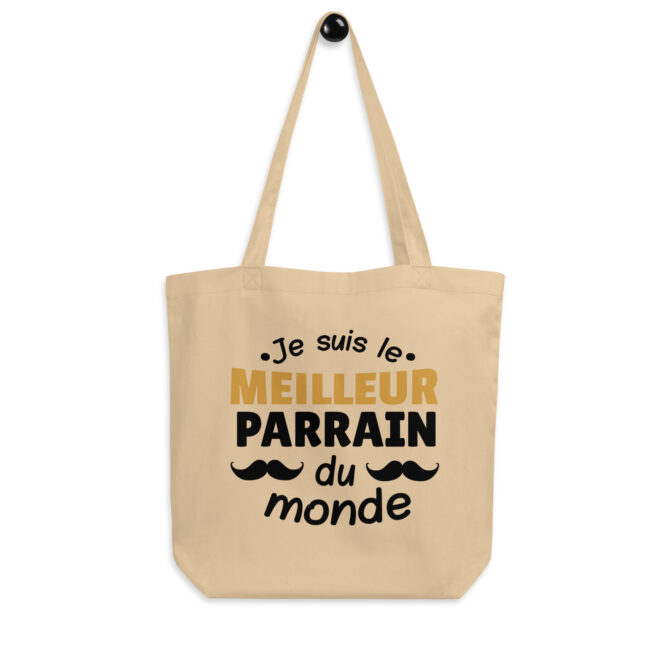 Tote Bag Bio Je suis le meilleur parrain du monde