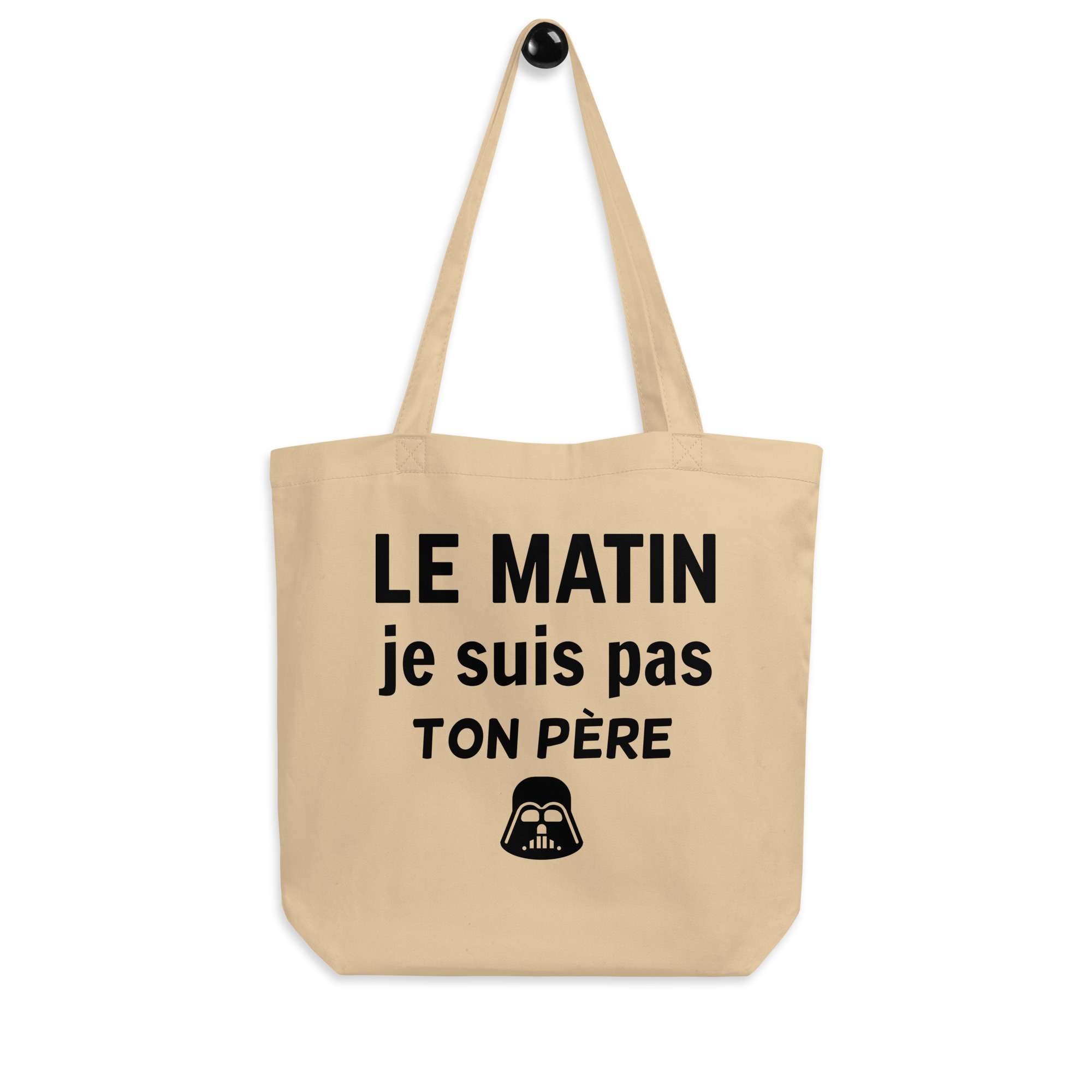 Tote Bag Bio Le matin je suis pas ton père