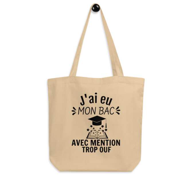 Tote Bag Bio J’ai eu mon bac avec mention trop ouf