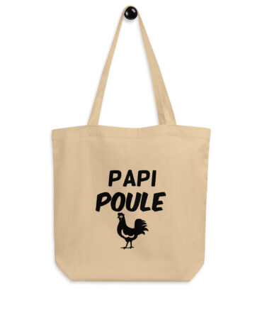 Tote Bag Bio Papi poule