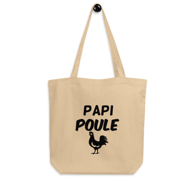 Tote Bag Bio Papi poule