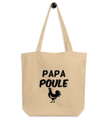 Tote Bag Bio Papa poule