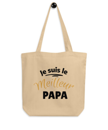 Tote Bag Bio je suis le meilleur papa