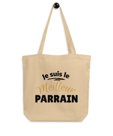 Tote Bag Bio je suis le meilleur parrain