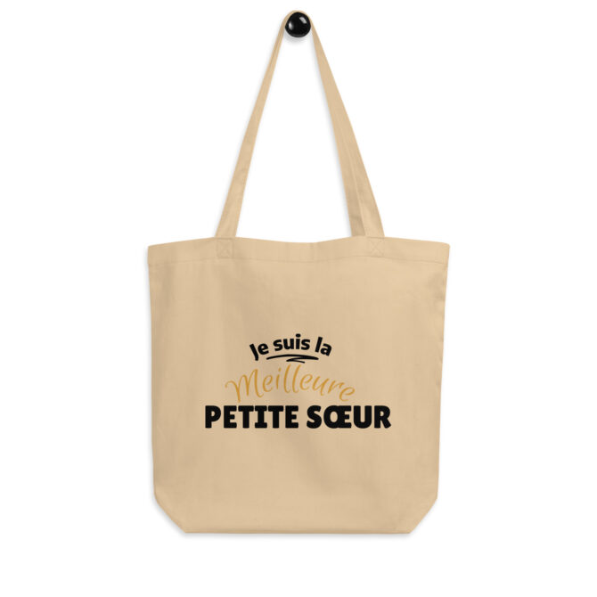 Tote Bag Bio je suis la meilleure petite sœur