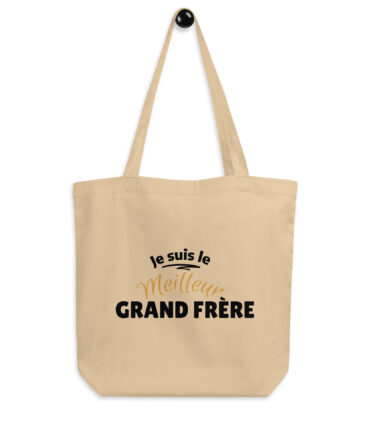 Tote Bag Bio je suis le meilleur grand frère