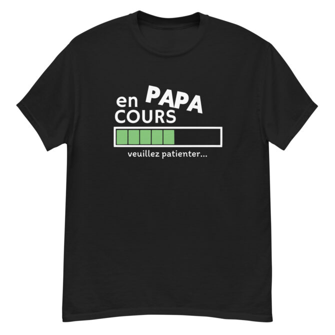 T-shirt classique homme papa en cours veuillez patienter...