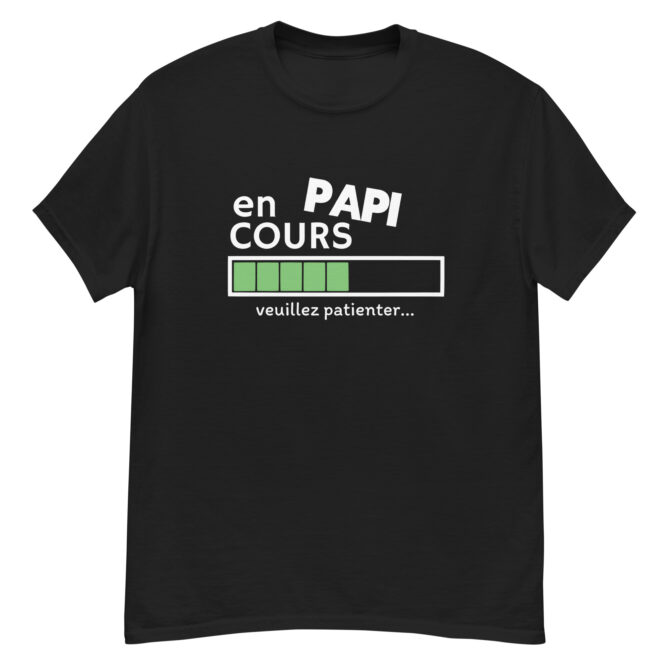 T-shirt classique homme papi en cours veuillez patienter...