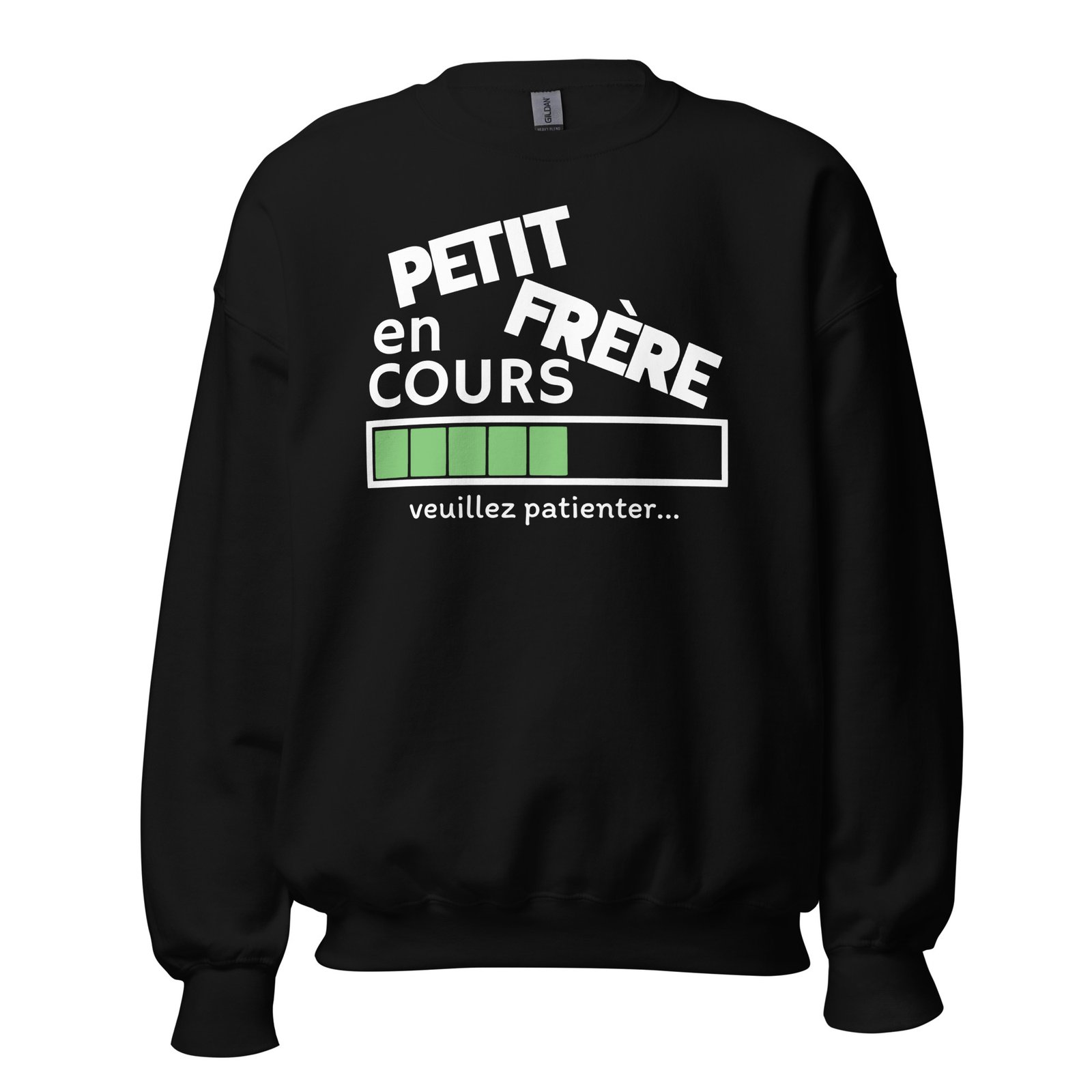 Sweatshirt Enfant "Je T'aime Mon Frère" - Cadeau Fraternel Doux Et Personnalisé - Coupe Classique 241 G