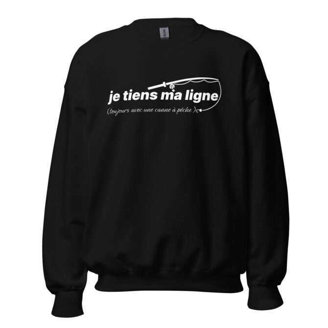 Sweat Unisexe à Col Rond Je tiens ma ligne