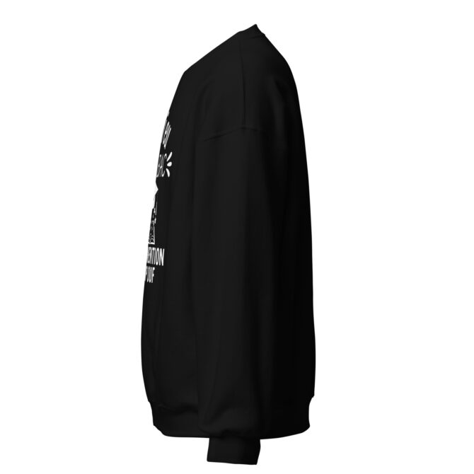 Sweat Unisexe à Col Rond J’ai eu mon bac avec mention trop ouf