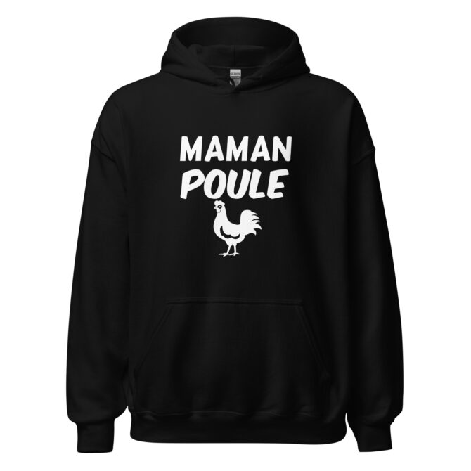 Sweat à capuche Maman poule