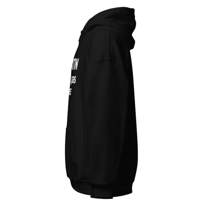 Sweat à capuche Le matin je suis pas ta mère