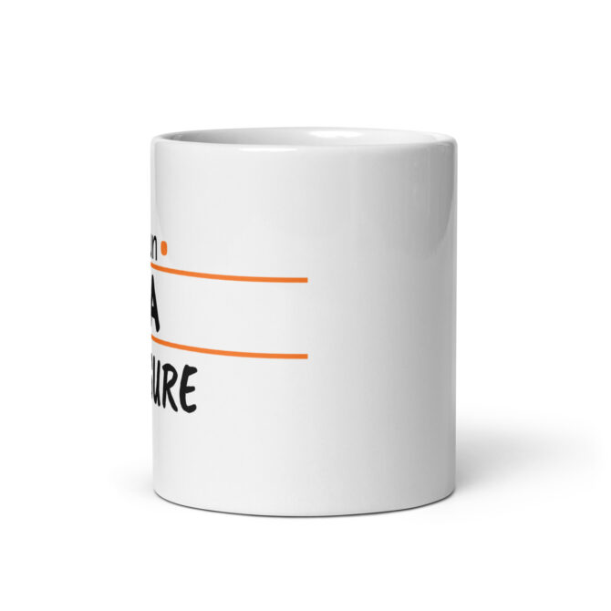 Mug Blanc Brillant Je suis un papa qui assure