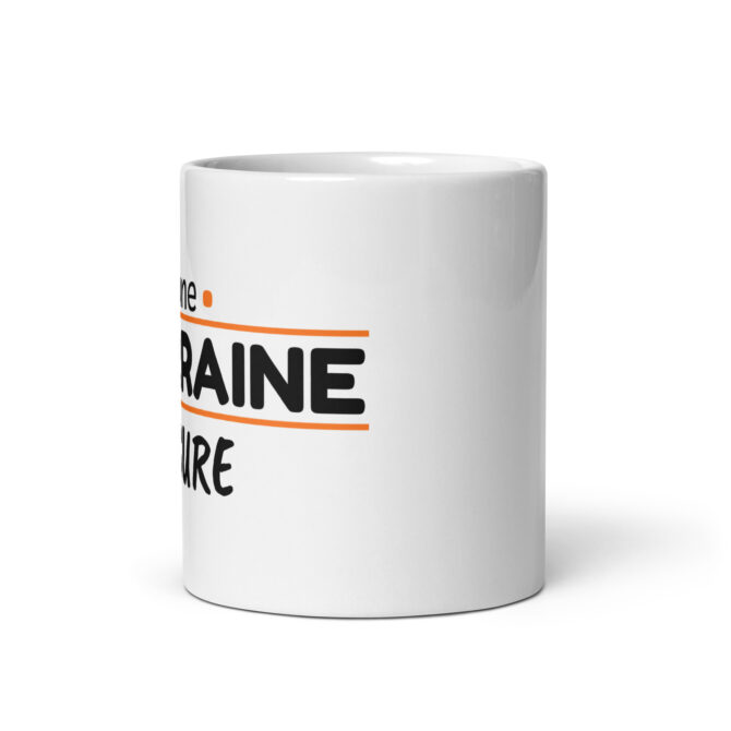 Mug Blanc Brillant Je suis une marraine qui assure