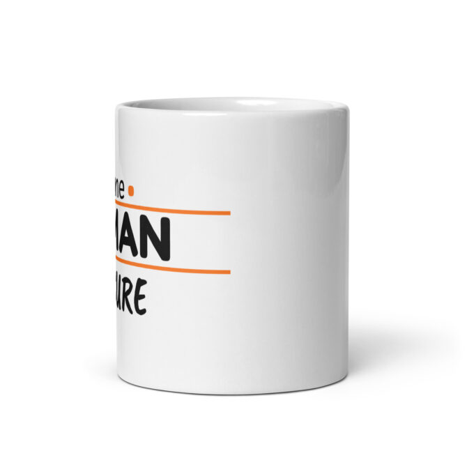 Mug Blanc Brillant Je suis une maman qui assure