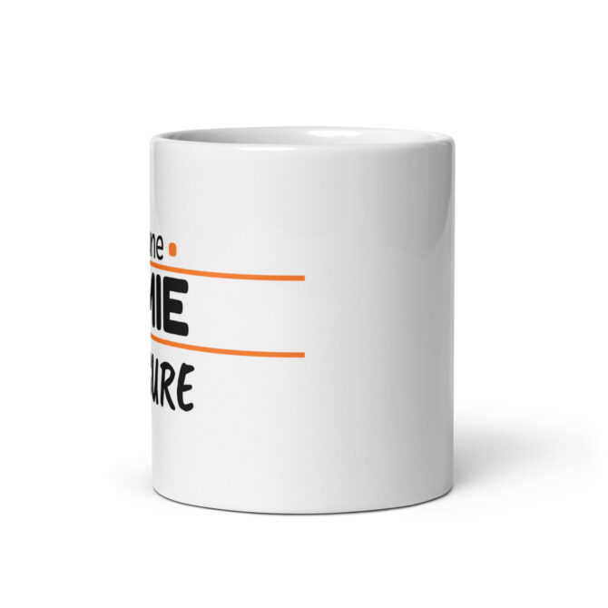 Mug Blanc Brillant Je suis une mamie qui assure