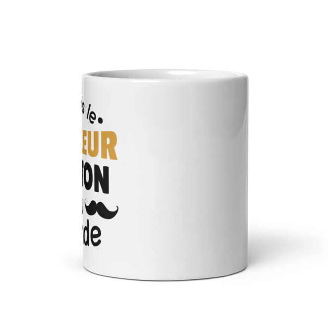 Mug Blanc Brillant Je suis le meilleur tonton du monde