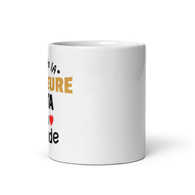 Mug Blanc Brillant Je suis la meilleure tata du monde