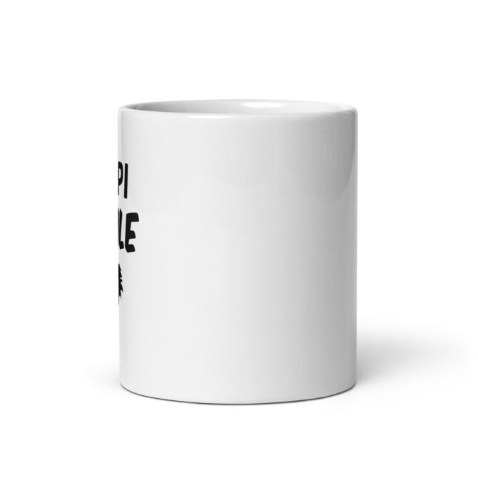 Mug Blanc Brillant Papi poule