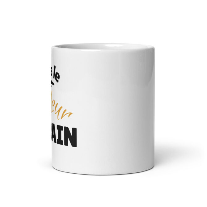 Mug Blanc Brillant je suis le meilleur parrain