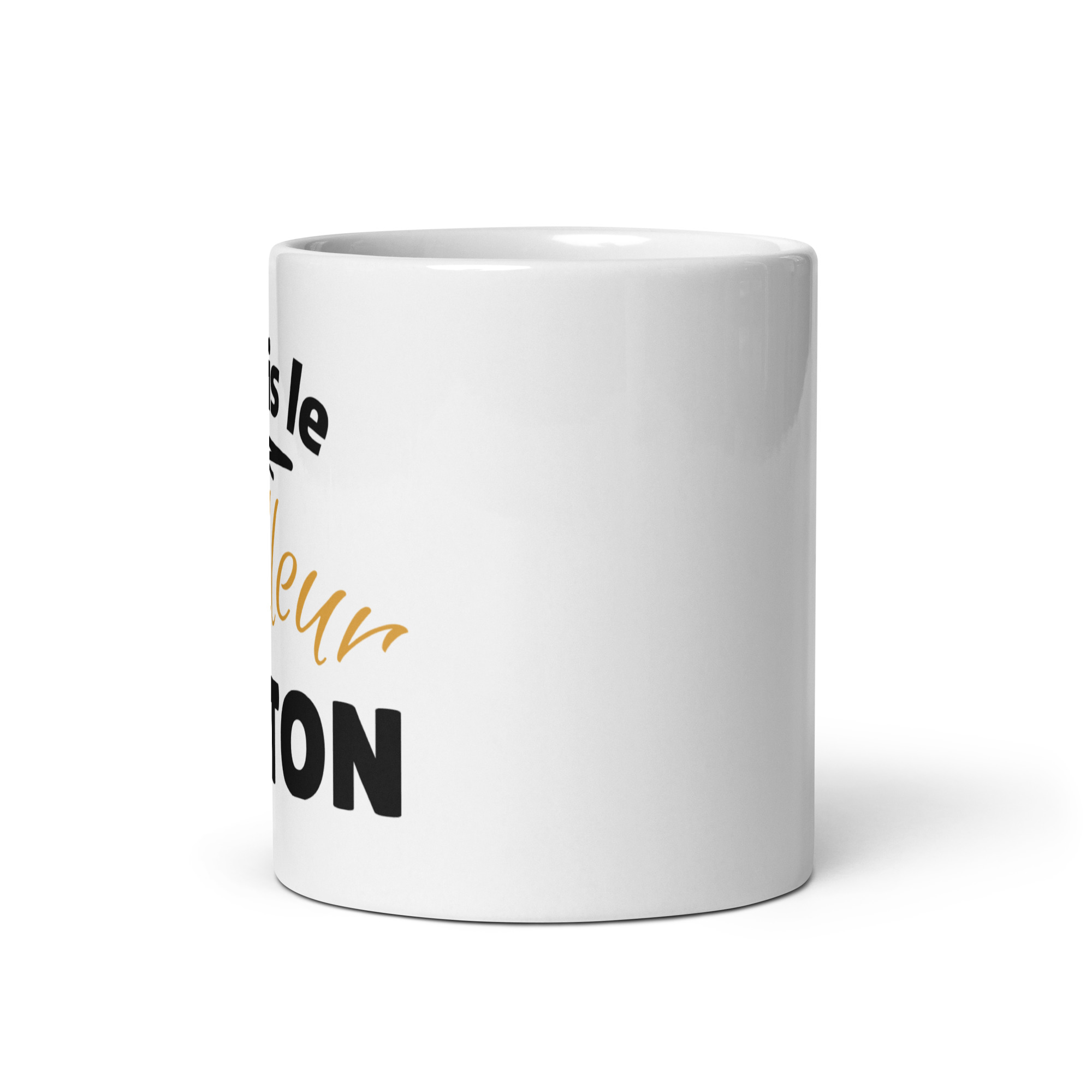Mug Blanc Brillant je suis le meilleur tonton