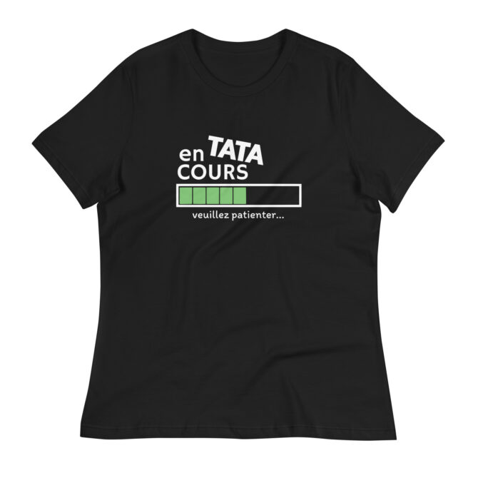 T-shirt Décontracté pour Femme tata en cours veuillez patienter...