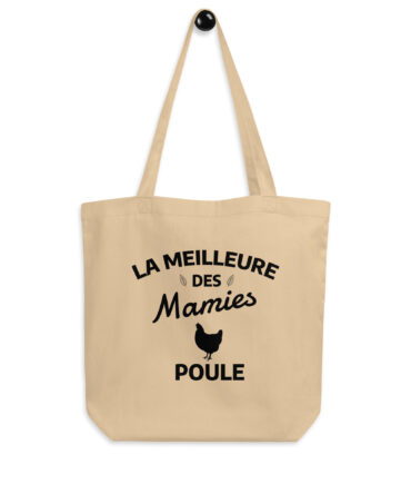 Tote Bag Bio La meilleure des mamies poule
