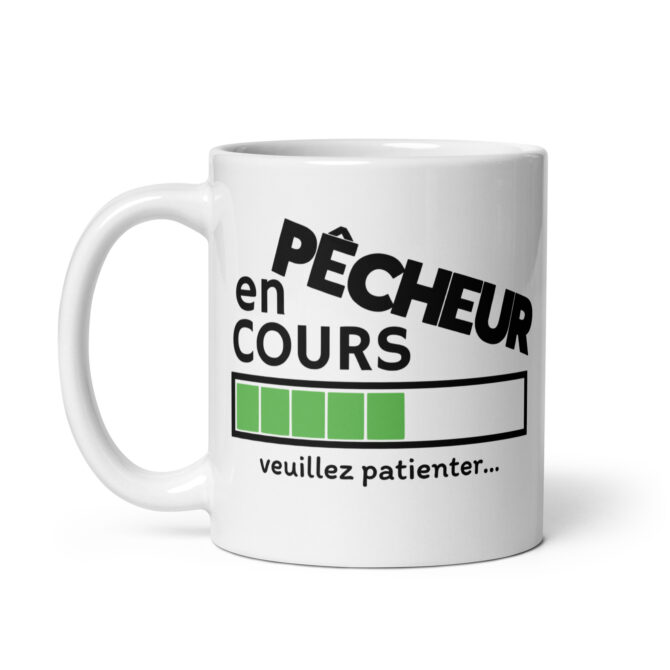 Mug Blanc Brillant pêcheur en cours veuillez patienter…