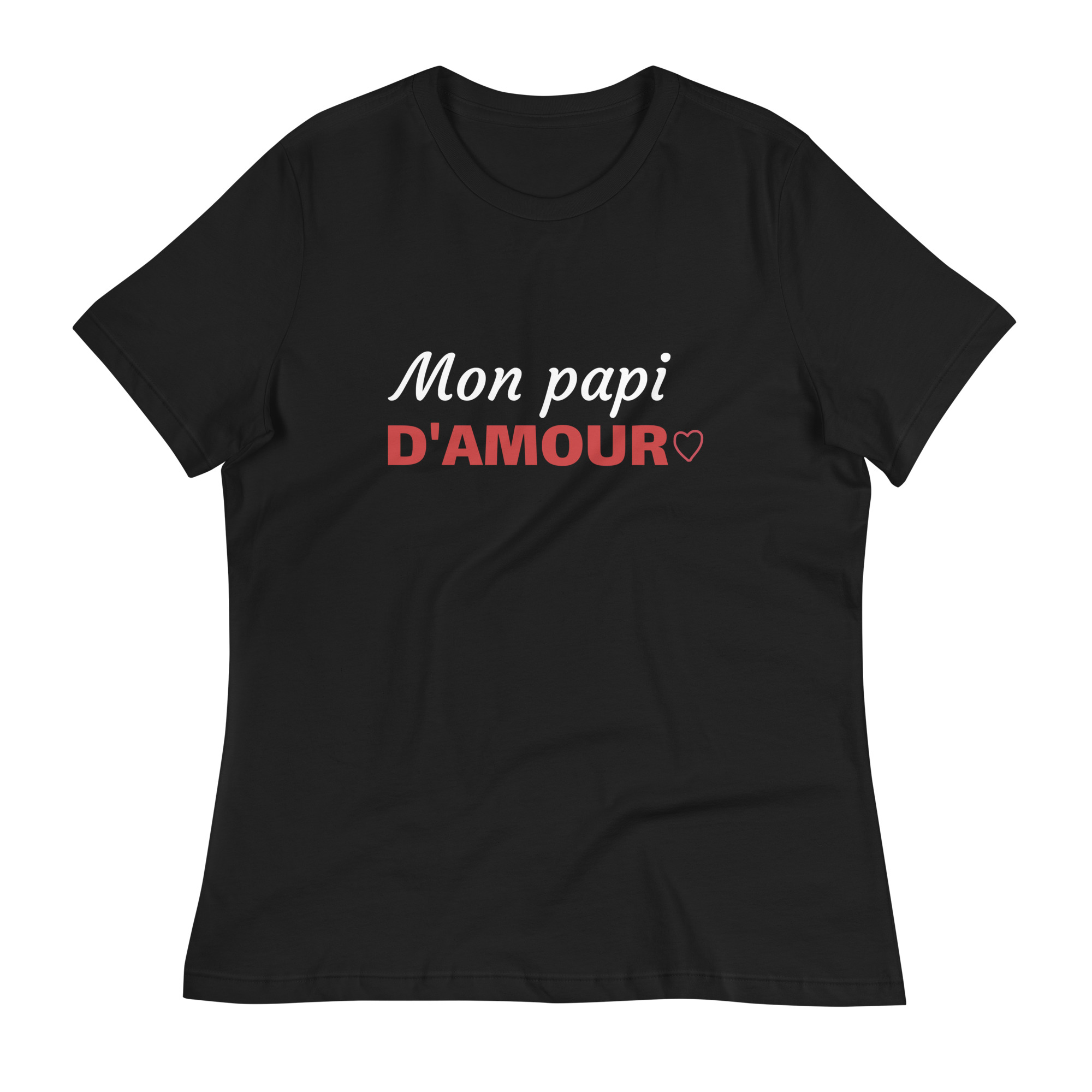 T-shirt Décontracté pour Femme Mon papi d’amour