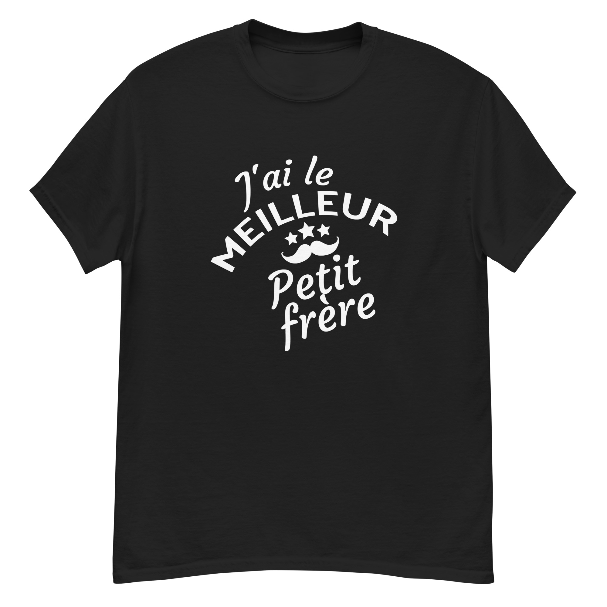 T-shirt classique homme J’ai le meilleur petit frère