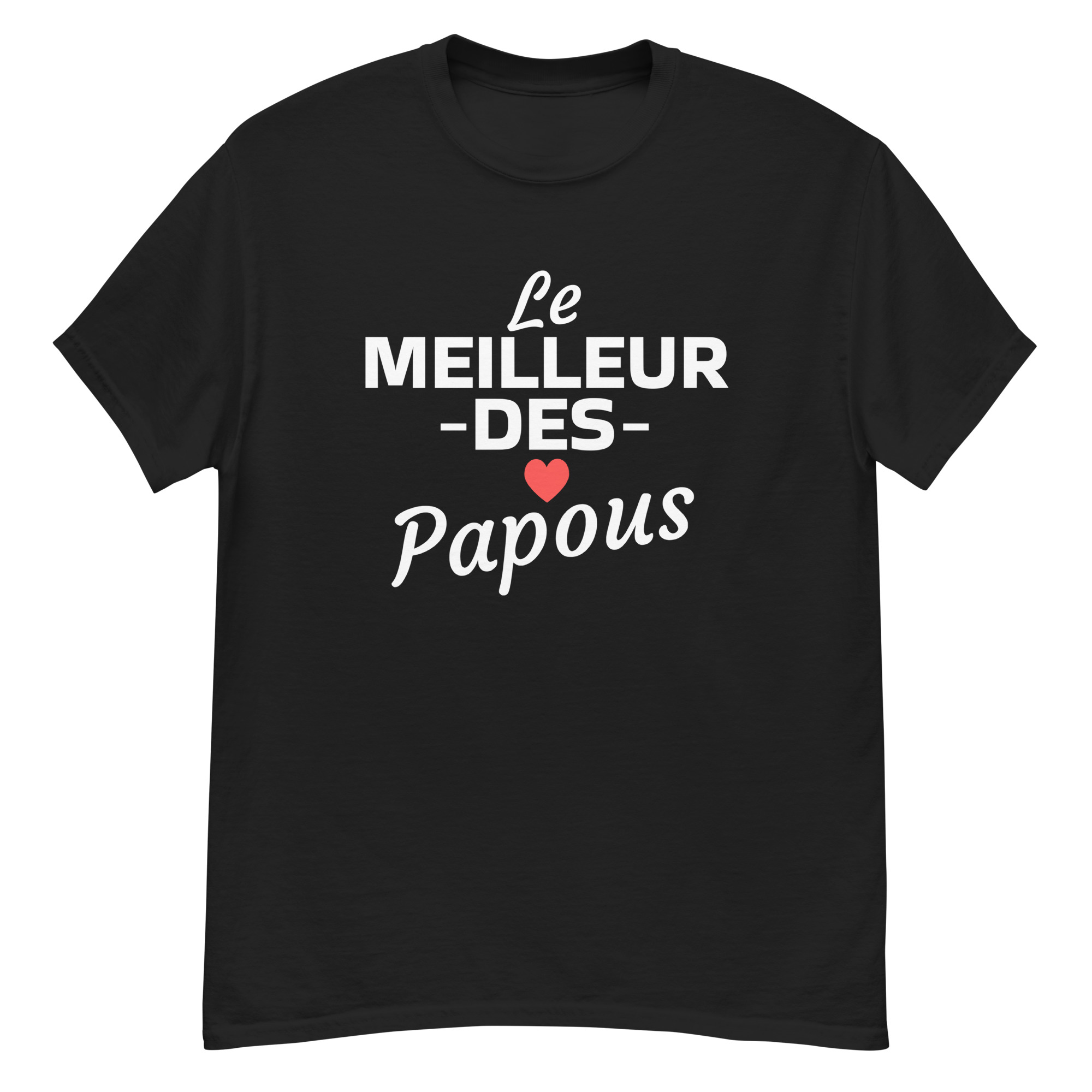 T-shirt classique homme le meilleur des papous