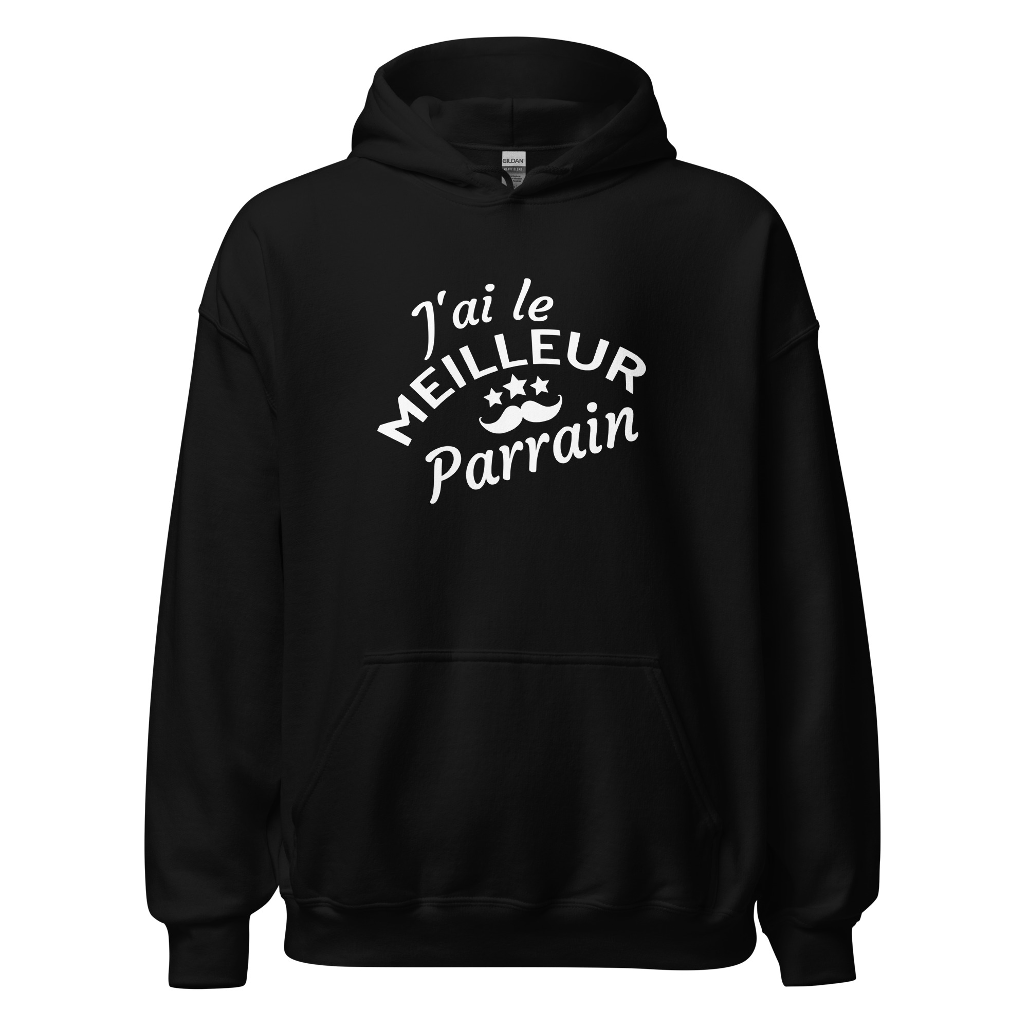 Sweat à capuche J’ai le meilleur parrain