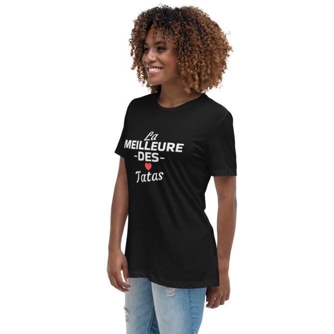 T-shirt Décontracté pour Femme la meilleure des tatas