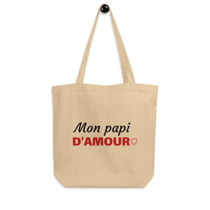 Tote Bag Bio Mon papi d’amour