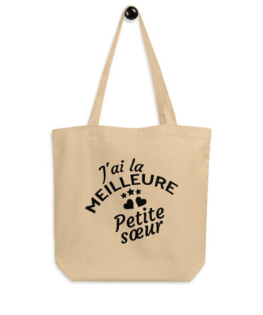 Tote Bag Bio J’ai la meilleure petite sœur