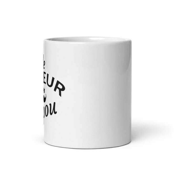Mug Blanc Brillant J’ai le meilleur papou