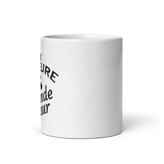 Mug Blanc Brillant J’ai la meilleure grande sœur