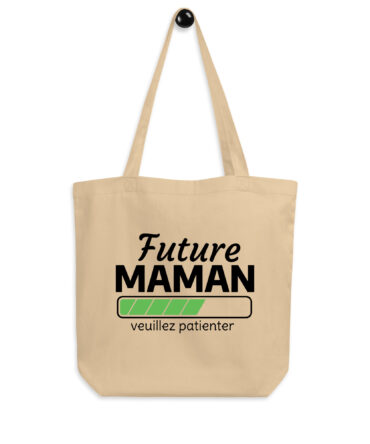 Tote Bag Bio Future maman veuillez patienter