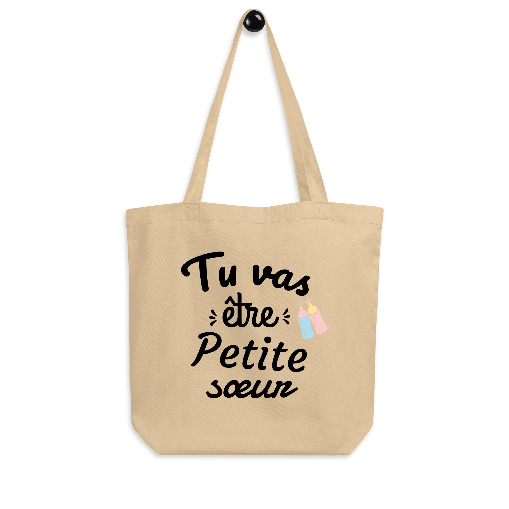 Tote Bag Bio la meilleure Tu vas être petite sœur