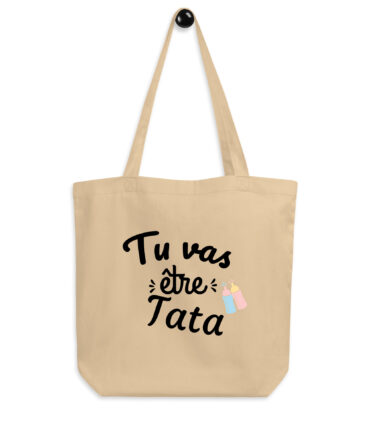 Tote Bag Bio la meilleure Tu vas être tata