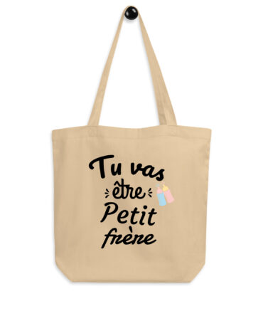 Tote Bag Bio Tu vas être petit frère
