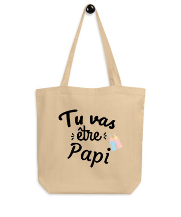 Tote Bag Bio Tu vas être papi