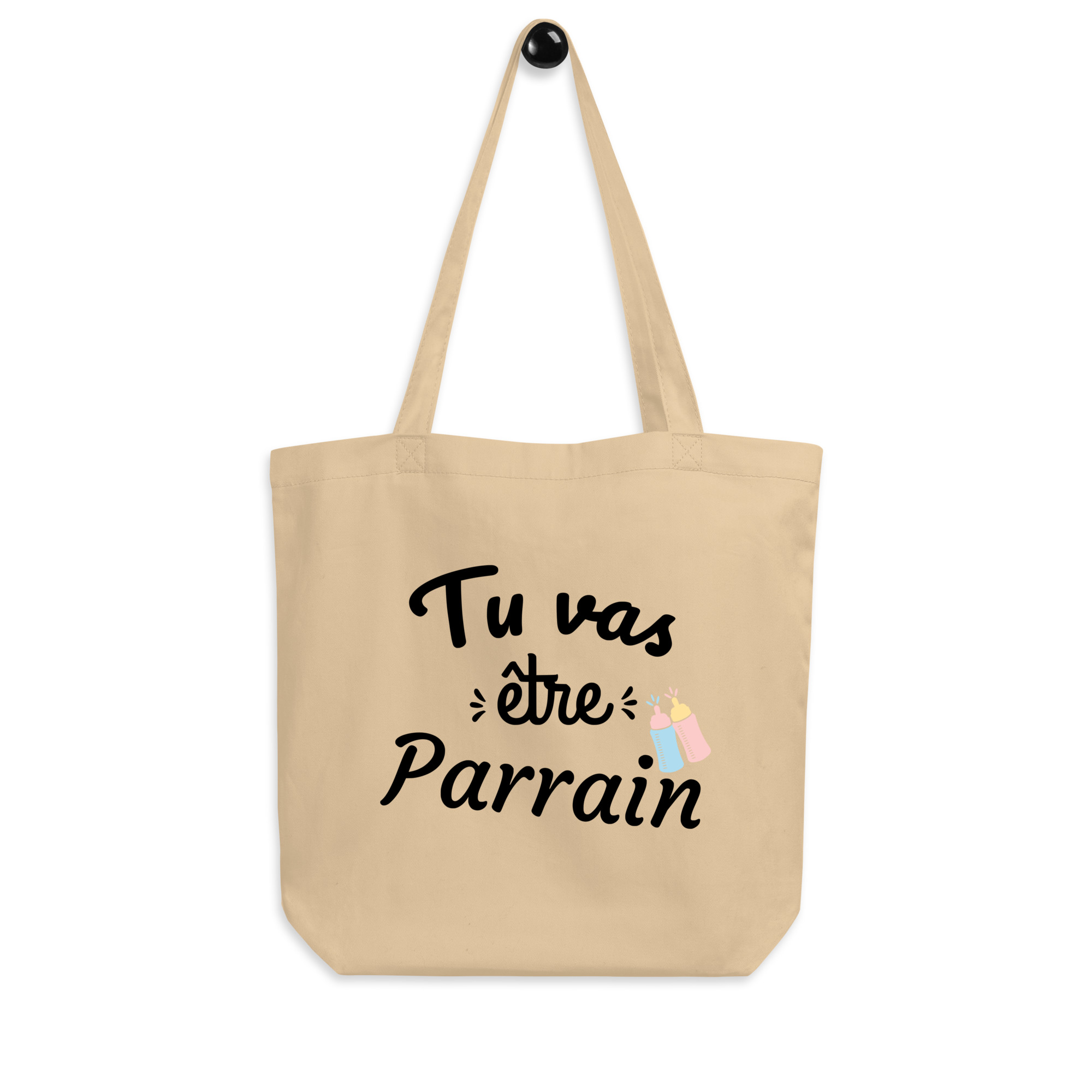 Tote Bag Bio Tu vas être parrain