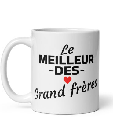 Mug Blanc Brillant le meilleur des grand frères