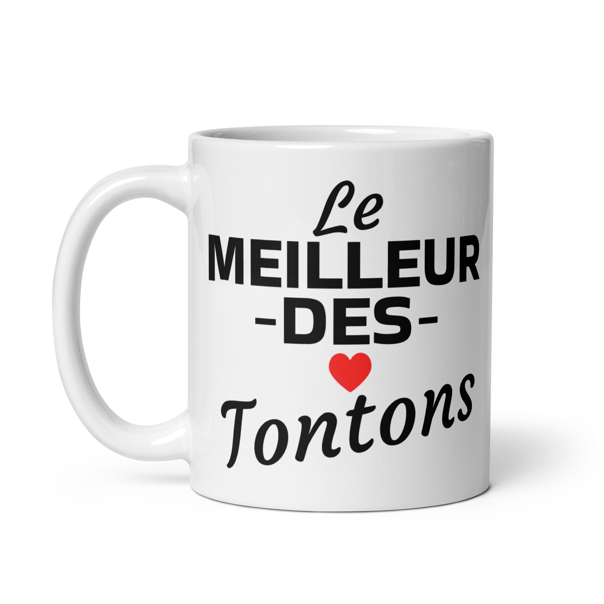 Mug Blanc Brillant le meilleur des tontons