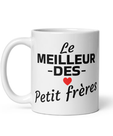 Mug Blanc Brillant le meilleur des petit frères